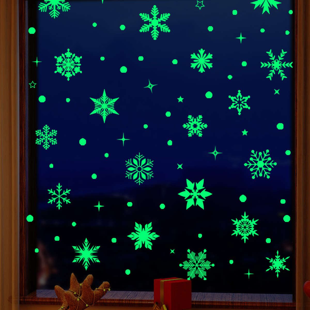 Christmas Decorations Quantity 64Pcs 2 Sheets