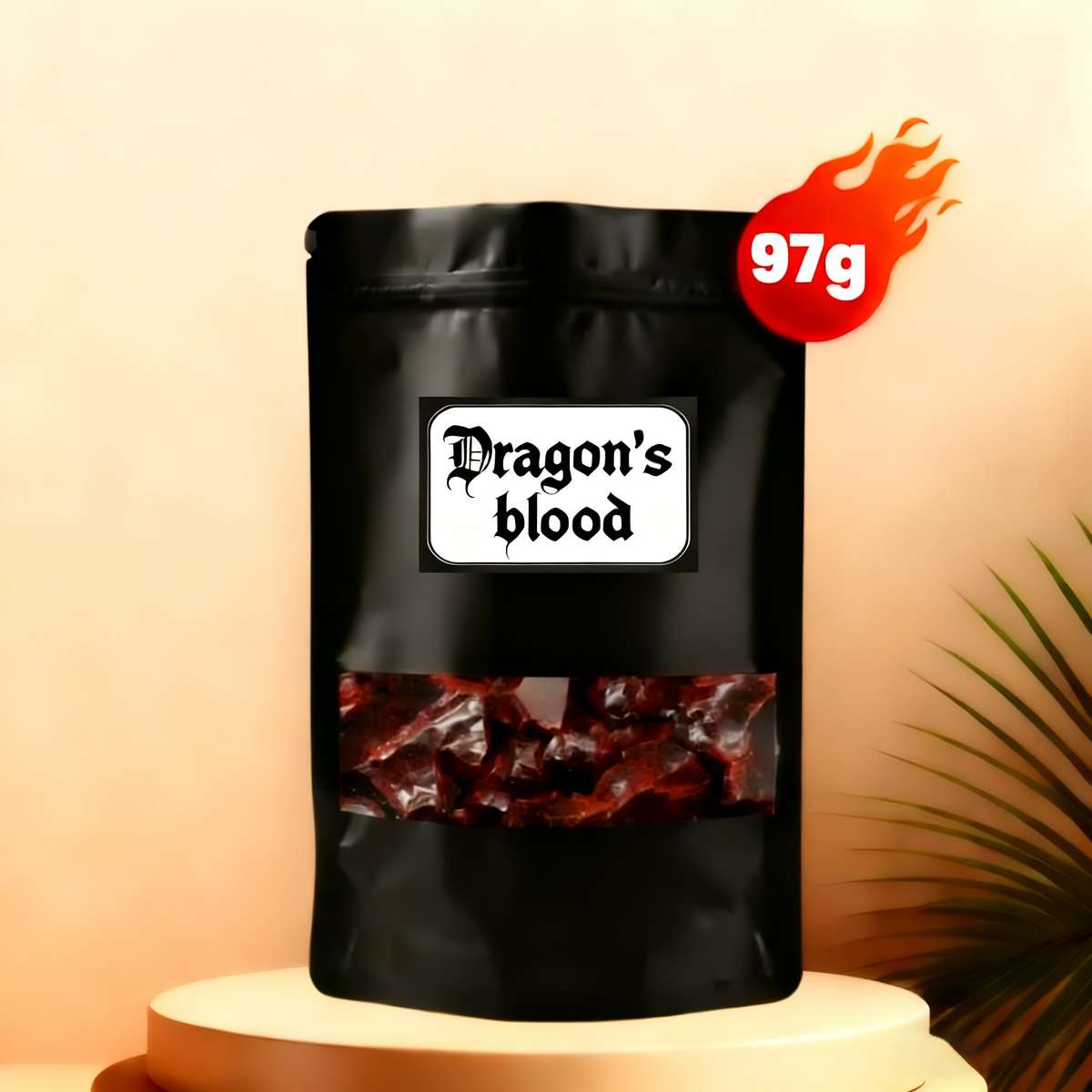 Premium Natural Dragon 39 Blood Resin Incense Pure With Strong Purifying Scent