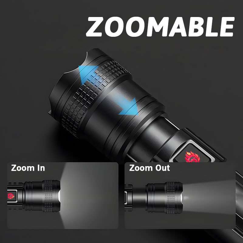 Advanced 1Pc Macrocosm Usb Rechargeable Flashlight Bright Led Daily Reliable