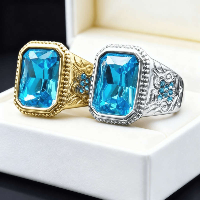Artistic Fashion Boho Style Stackable Ring Color Golden Size 10