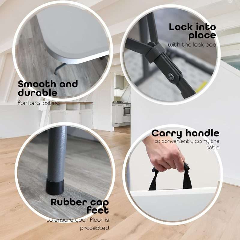 Folding Table 6ft Heavy Duty Indoor Outdoor Garden Catering Foldable Tables