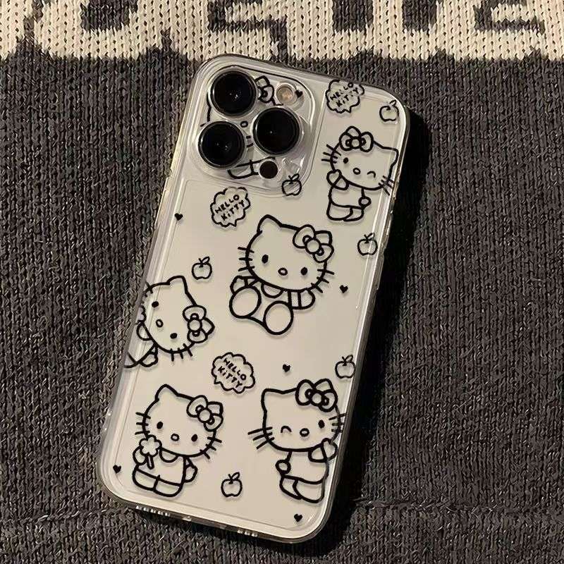 Transparent For iPhone Phone Case