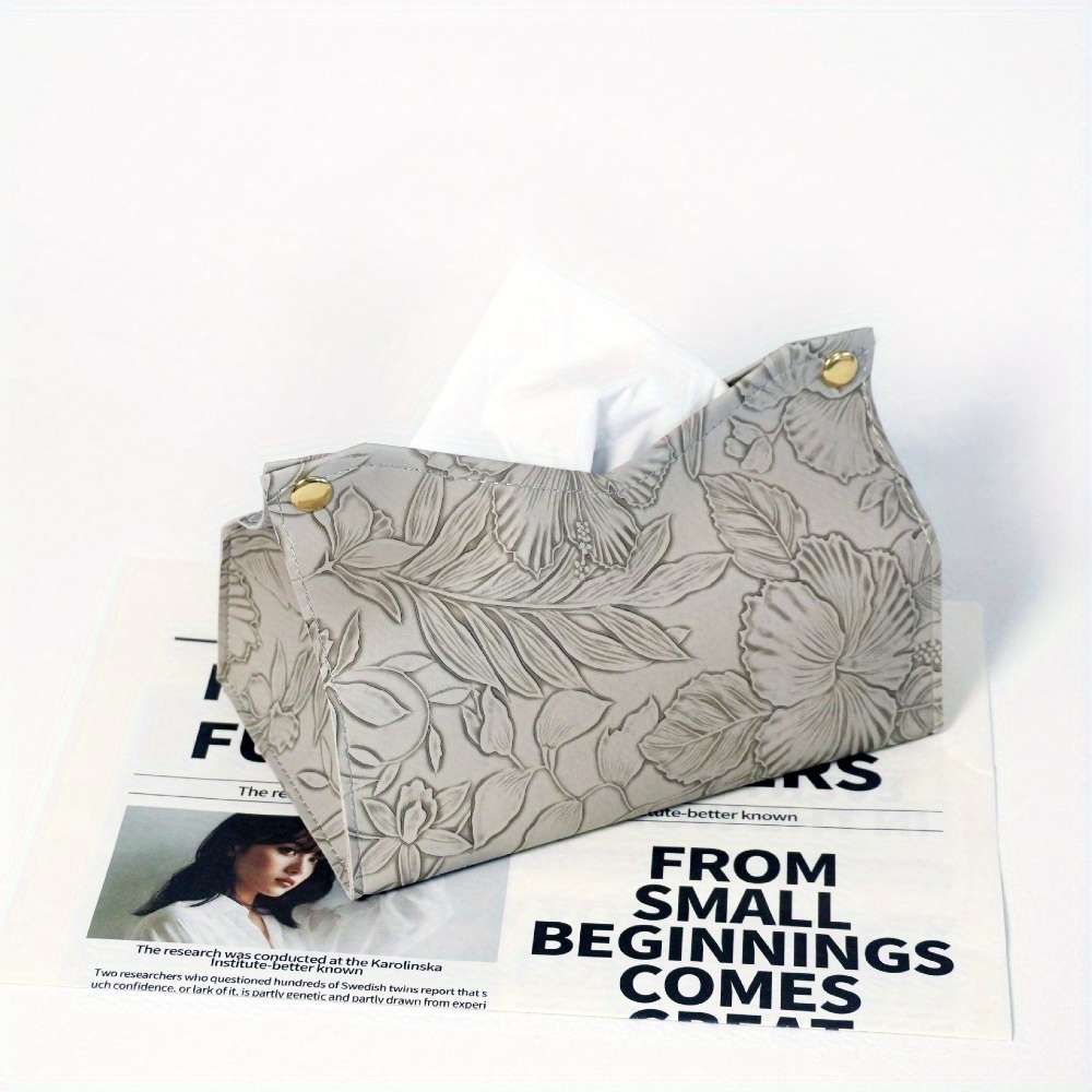 Car Tissue Box Color Brown 1