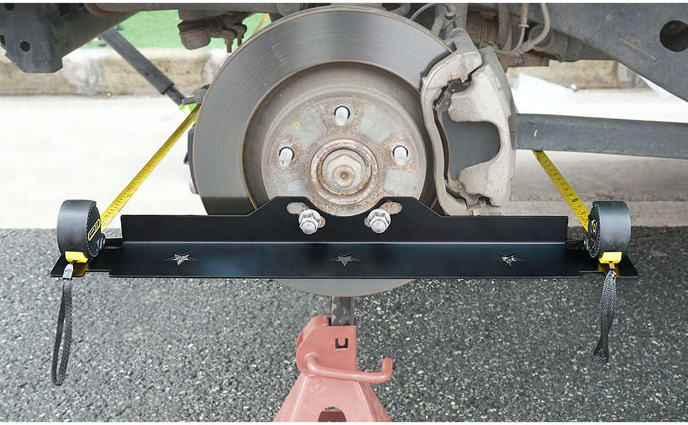 2-Piece High-Quality Iron Wheel Alignment Tool Board