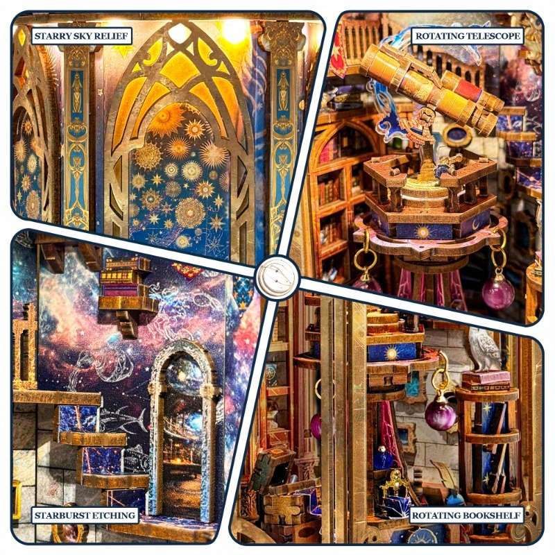 Building Toy Architectural Model Toy Set Model Starry Sky Guide