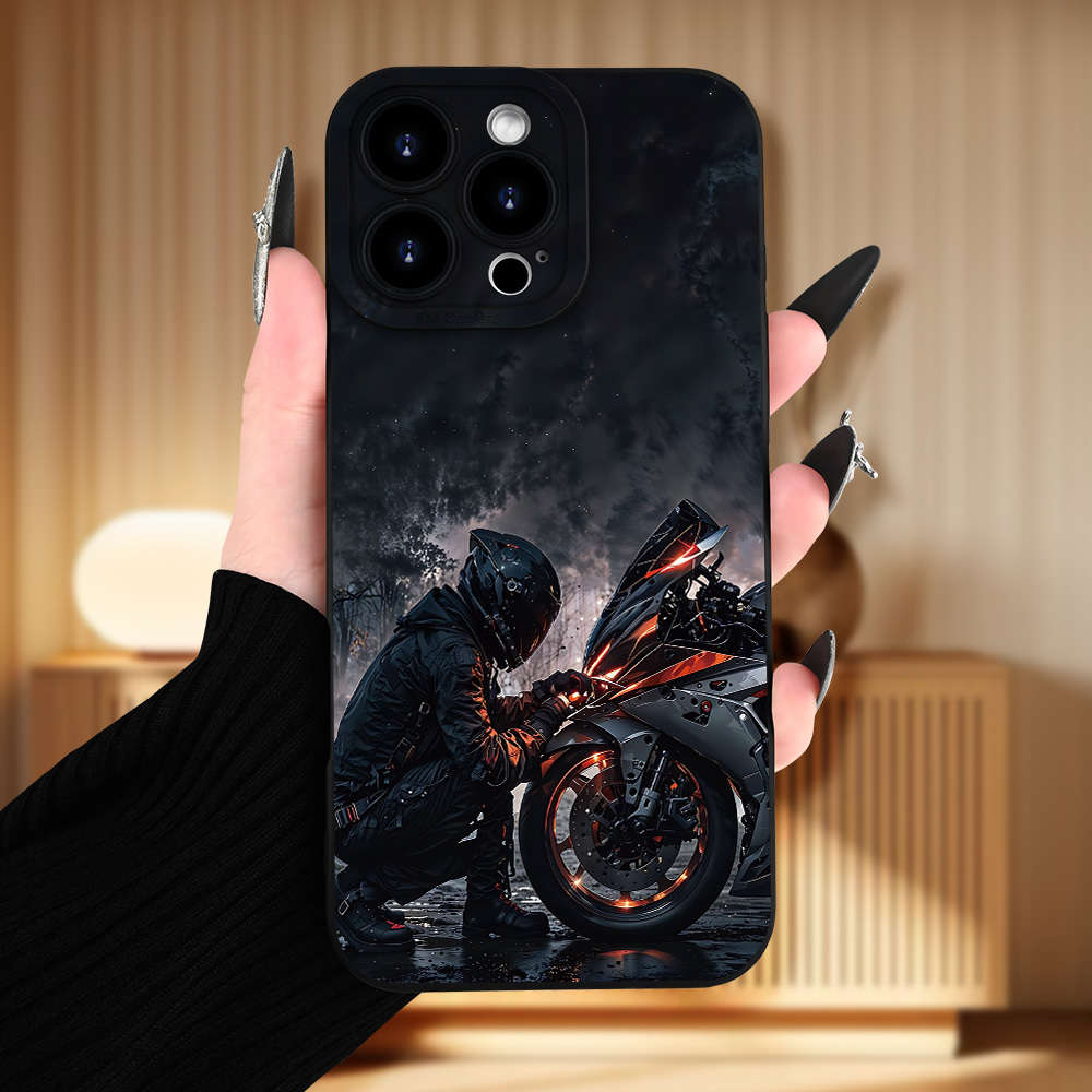 Black For iPhone Phone Case
