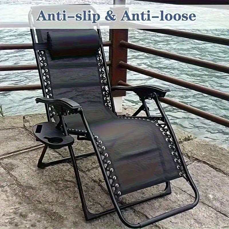 Heavy Duty Folding Chair Accessory Portable Outdoor Leisure Chair Lightweight