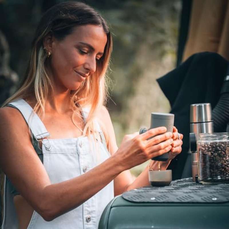 Coffee Machine Color Gray Olive