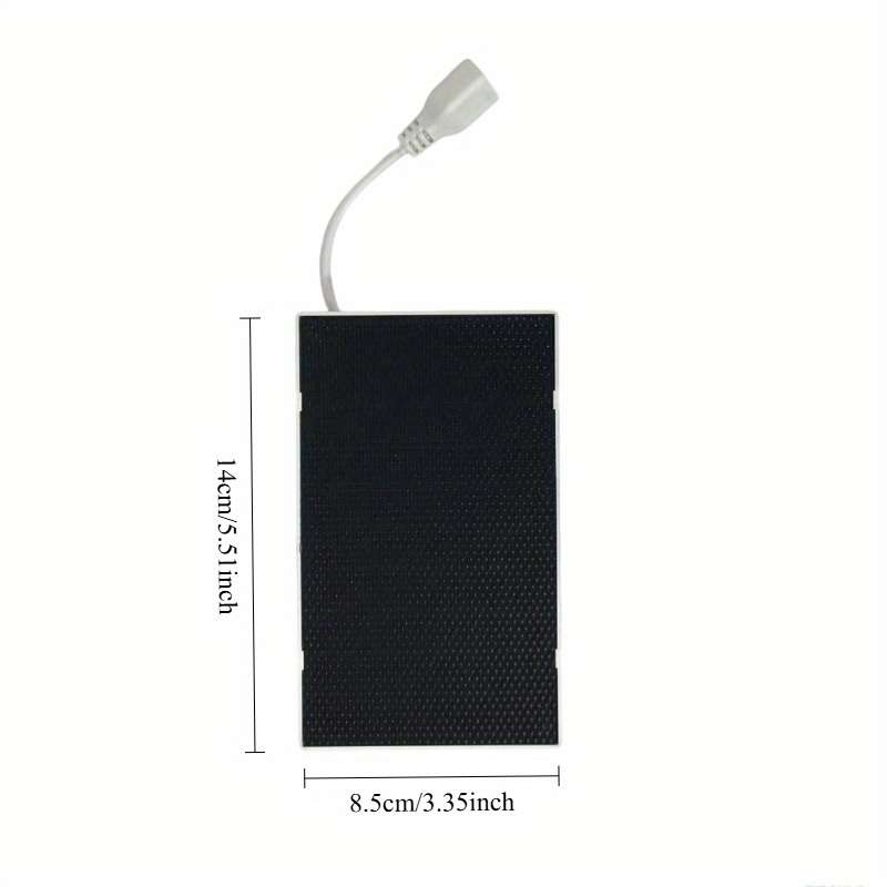 Solar Panel Color 2W Black Surface Material
