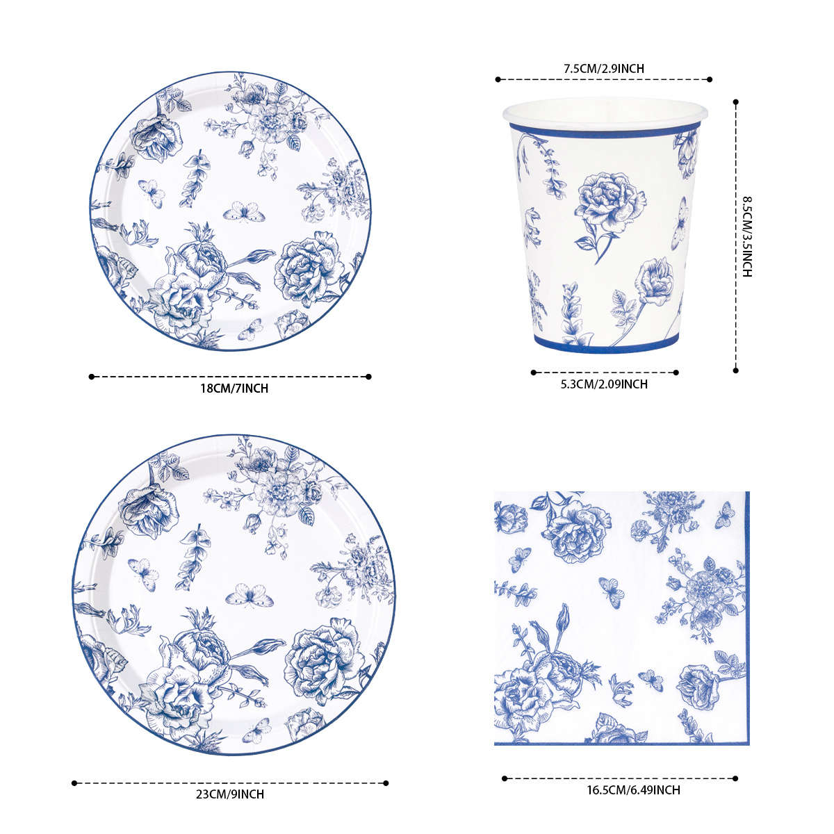 Bowl Items 54Pcs