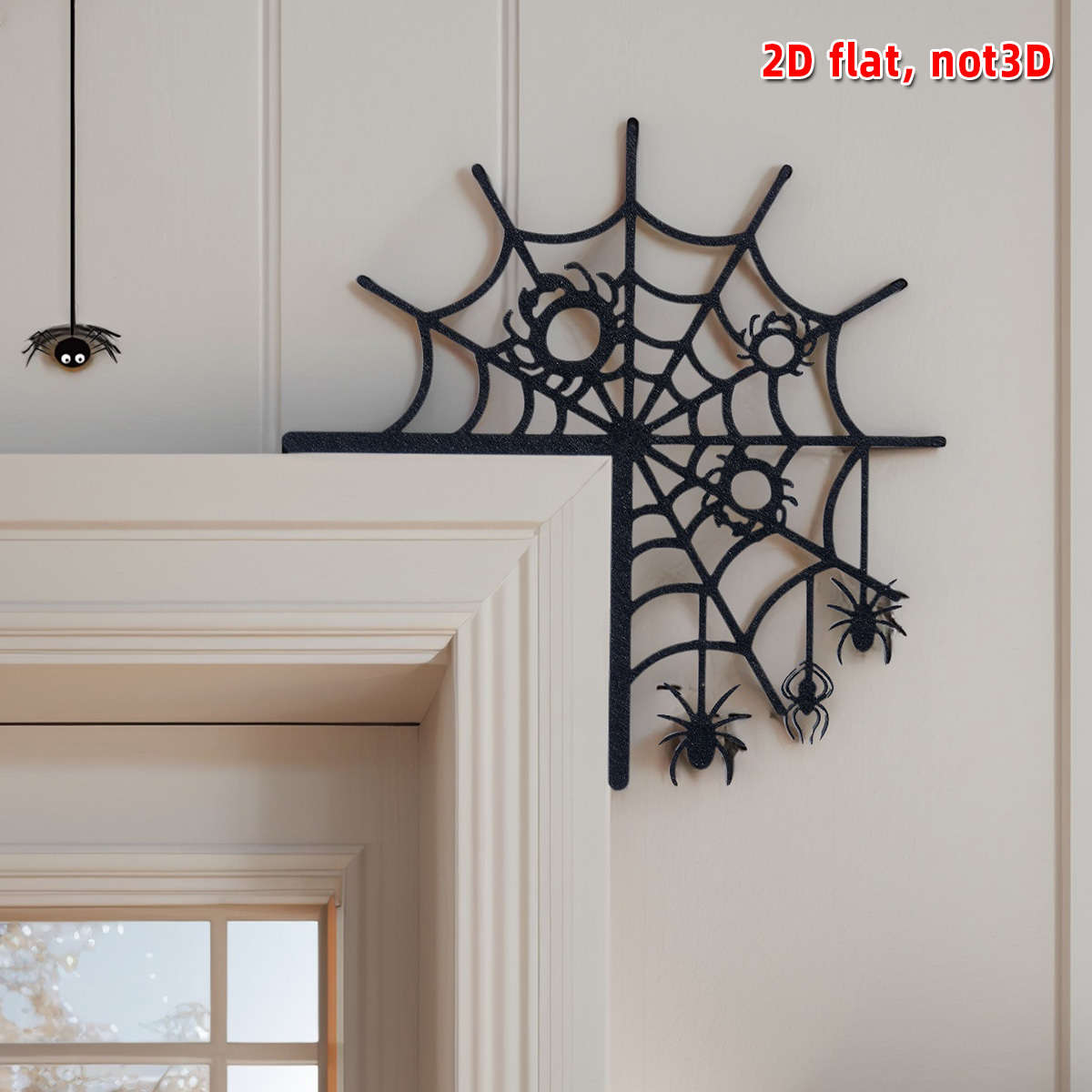Car Interior Decor Style Ghost Door Corner Sticker Ghost