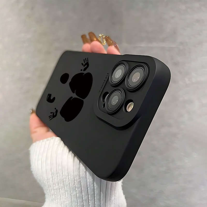 Black For iPhone Phone Case