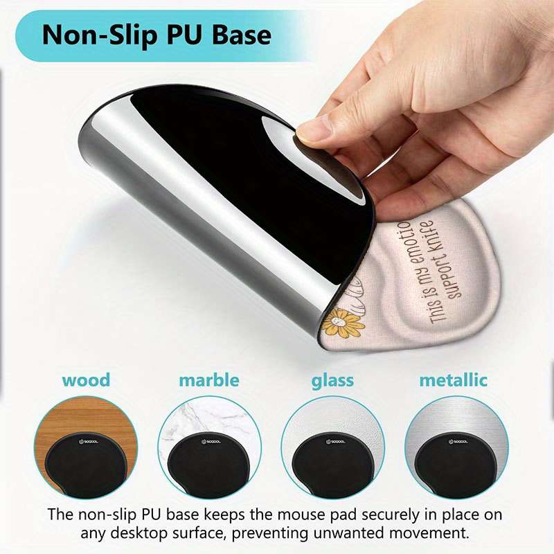 Mouse Pad Color 9.06*7.48Inch23*19Cm