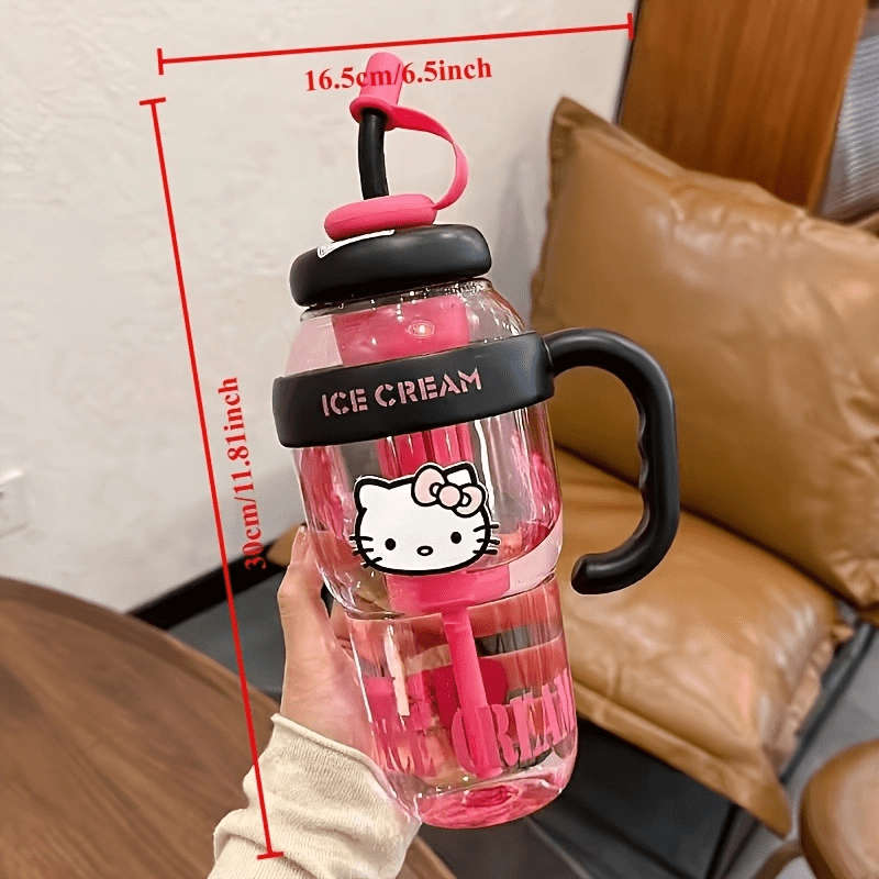 Water Cup Items Type B With Hello Kitty Sticker