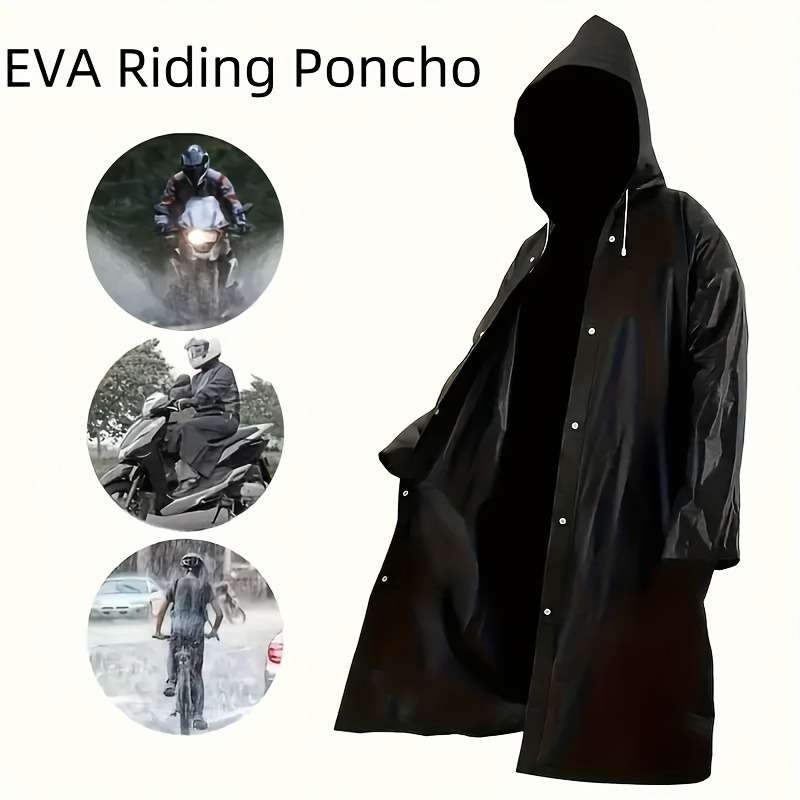 Raincoat Black Quantity 3Pcs