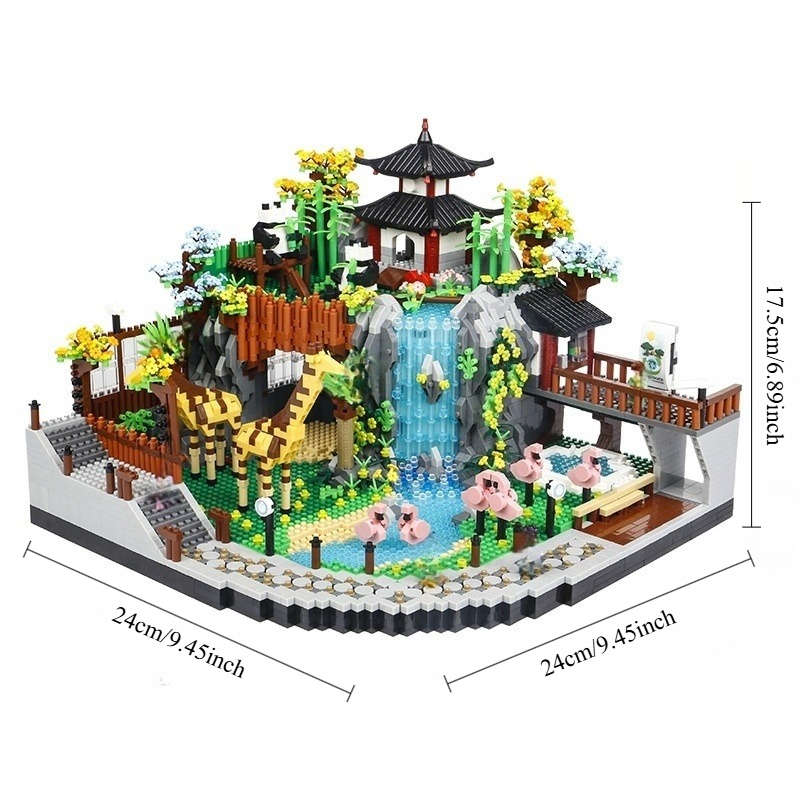 3600Pcs Princess Castle Building Blocks