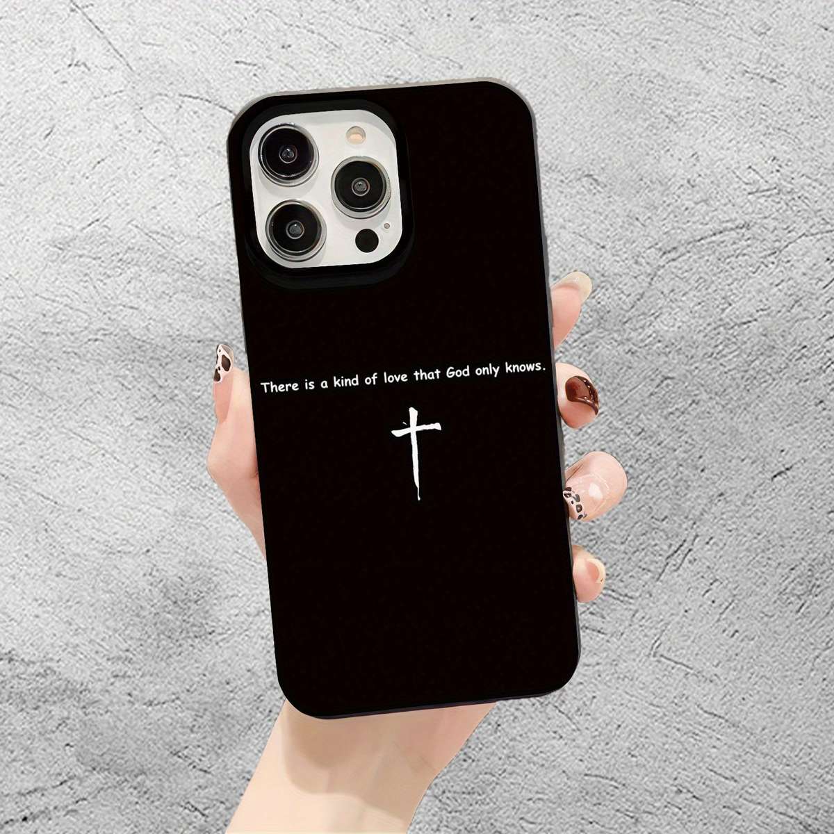 Black For iPhone Phone Case