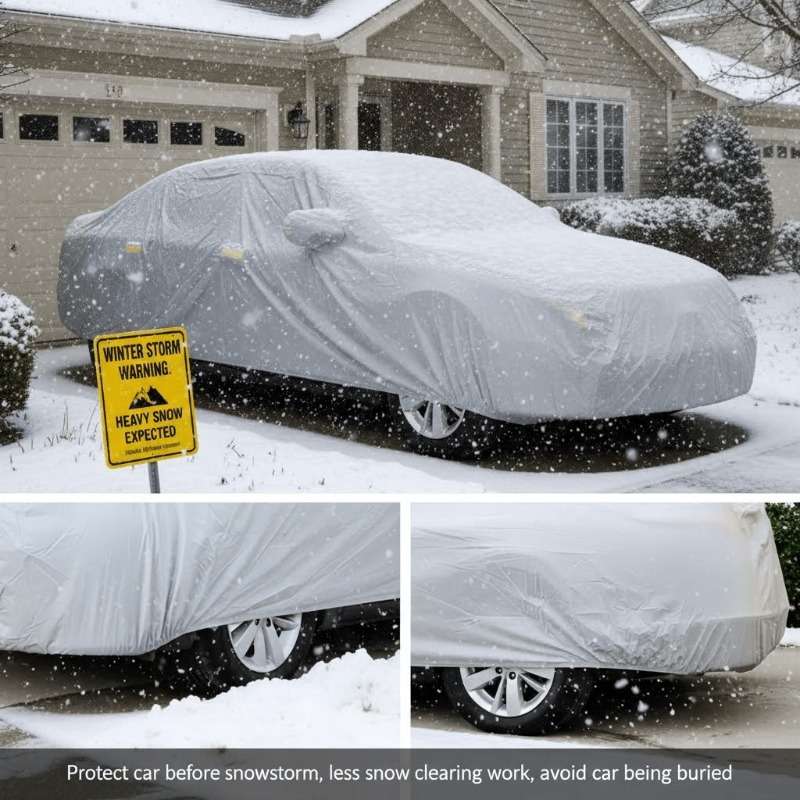 Car Cover Color Silvery Items 400*160*120Cm