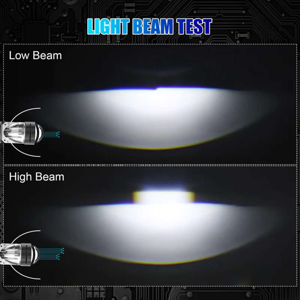 Car Lights Color 2Pcs Size H4