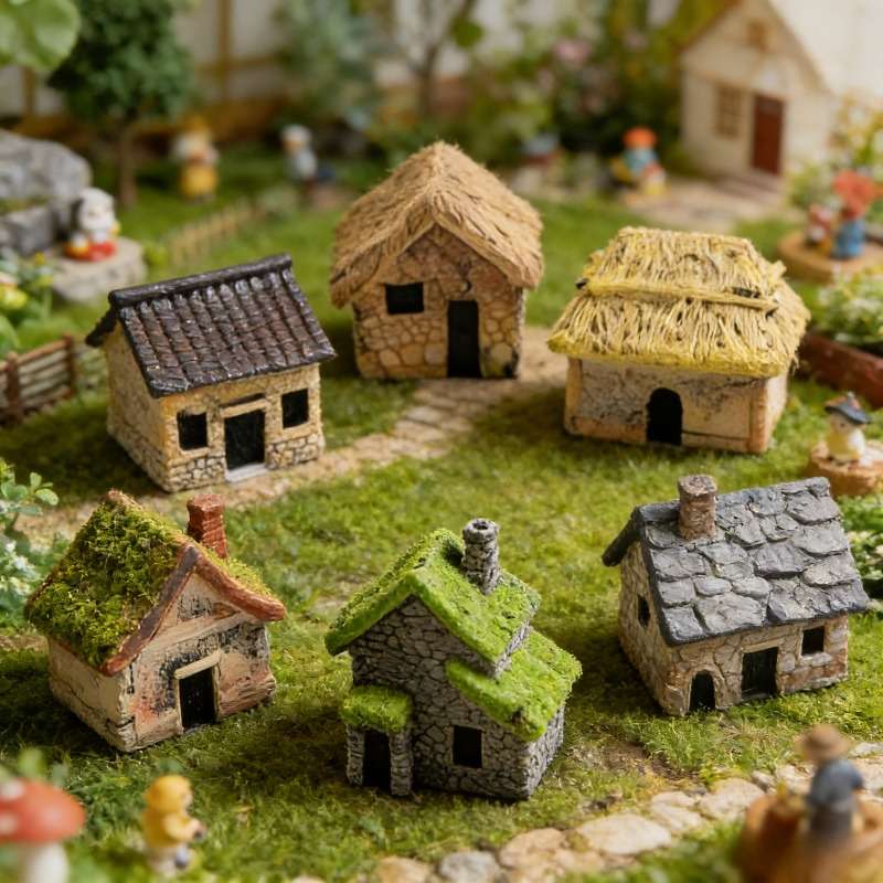 House Model Color 5 Pieces  Randomly