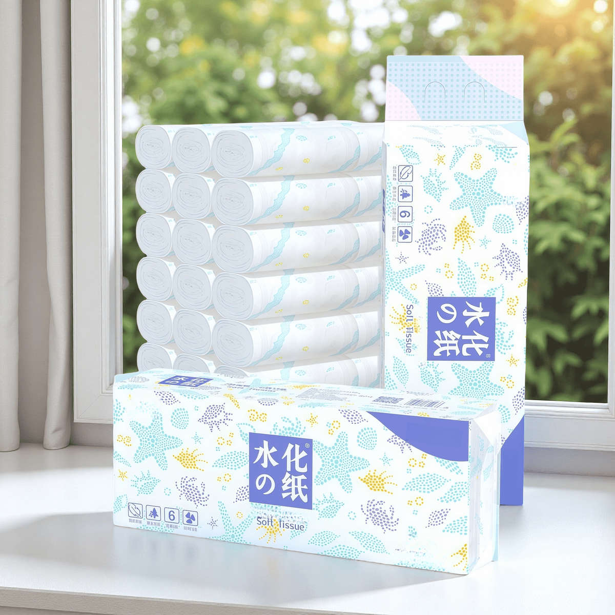 Toilet Paper Quantity 3Pcs