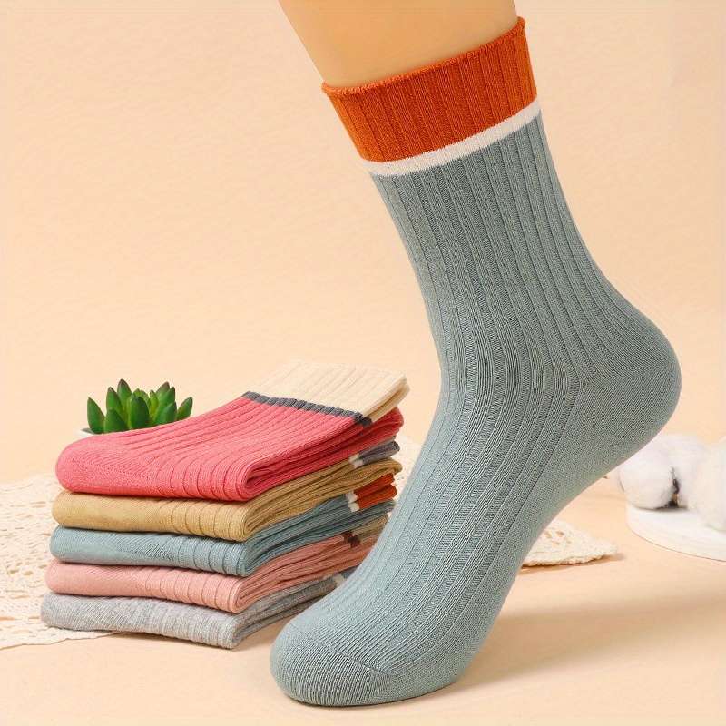 Women S Socks Color 5Pack Style A Size Onesize