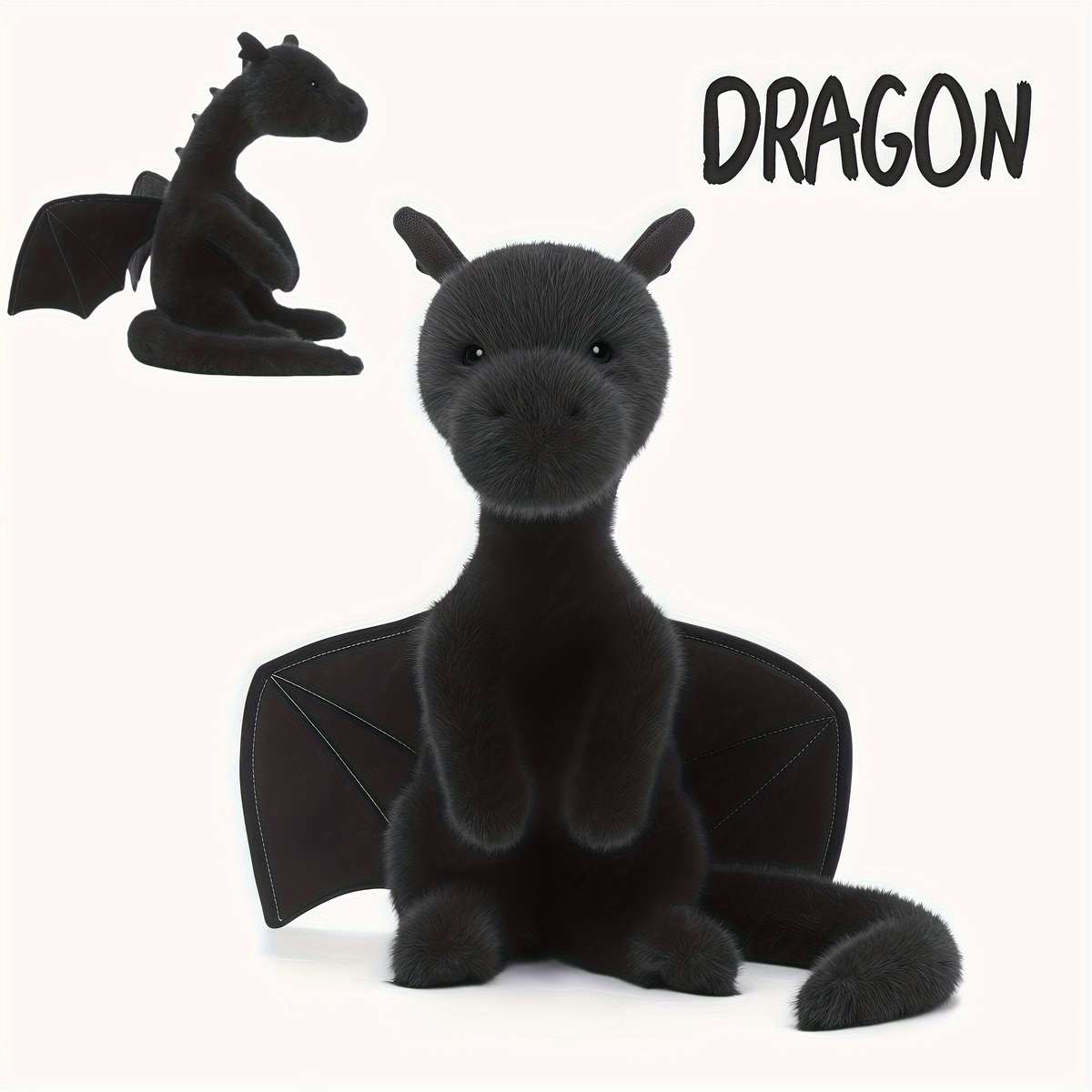Plush Toyss Items black dragon