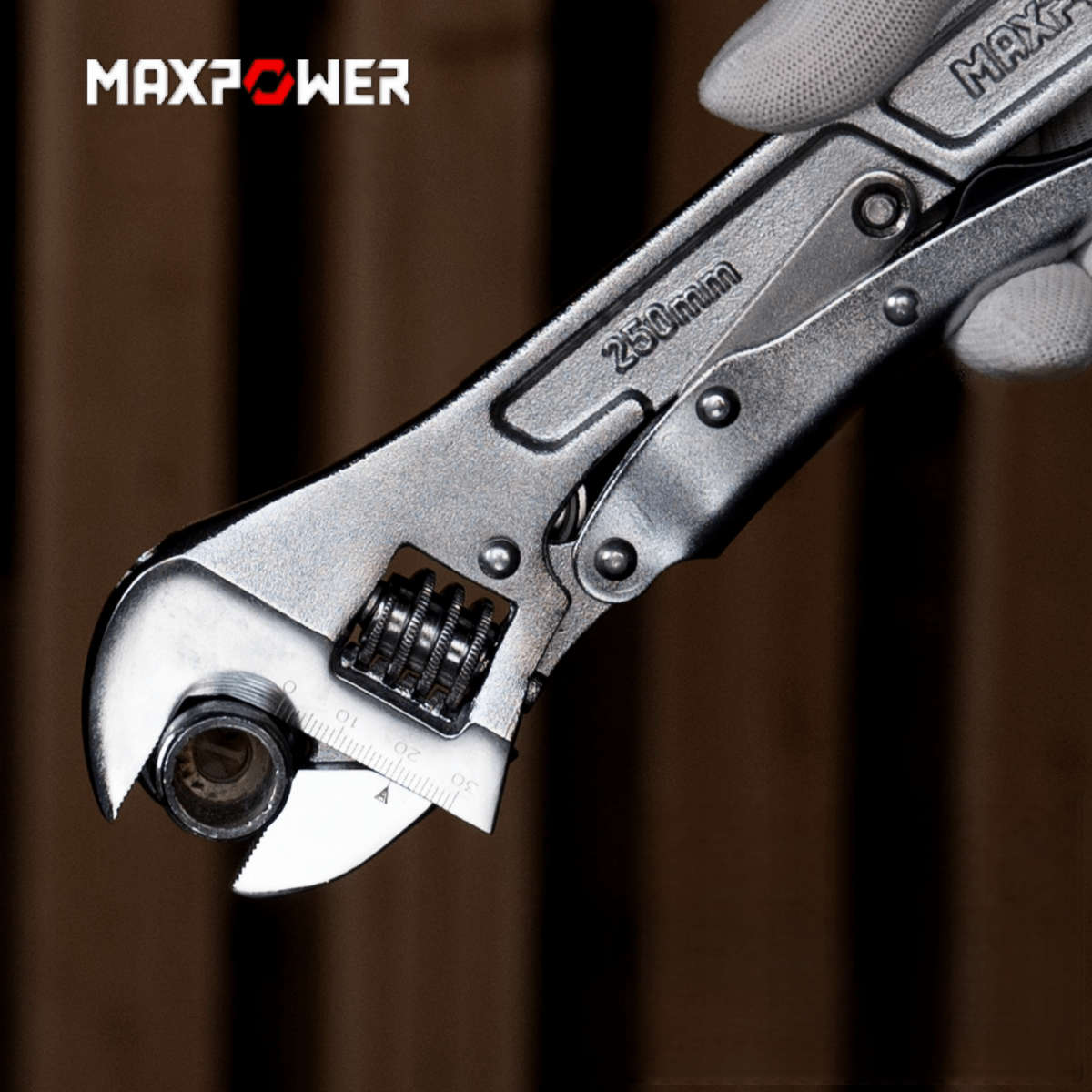Maxpower Heavy Duty 10-inch Adjustable Wrench