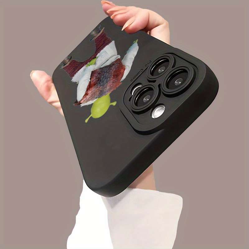 1Pc Black For iPhone 7 Plus 8 Plus Shrek Design Phone Case