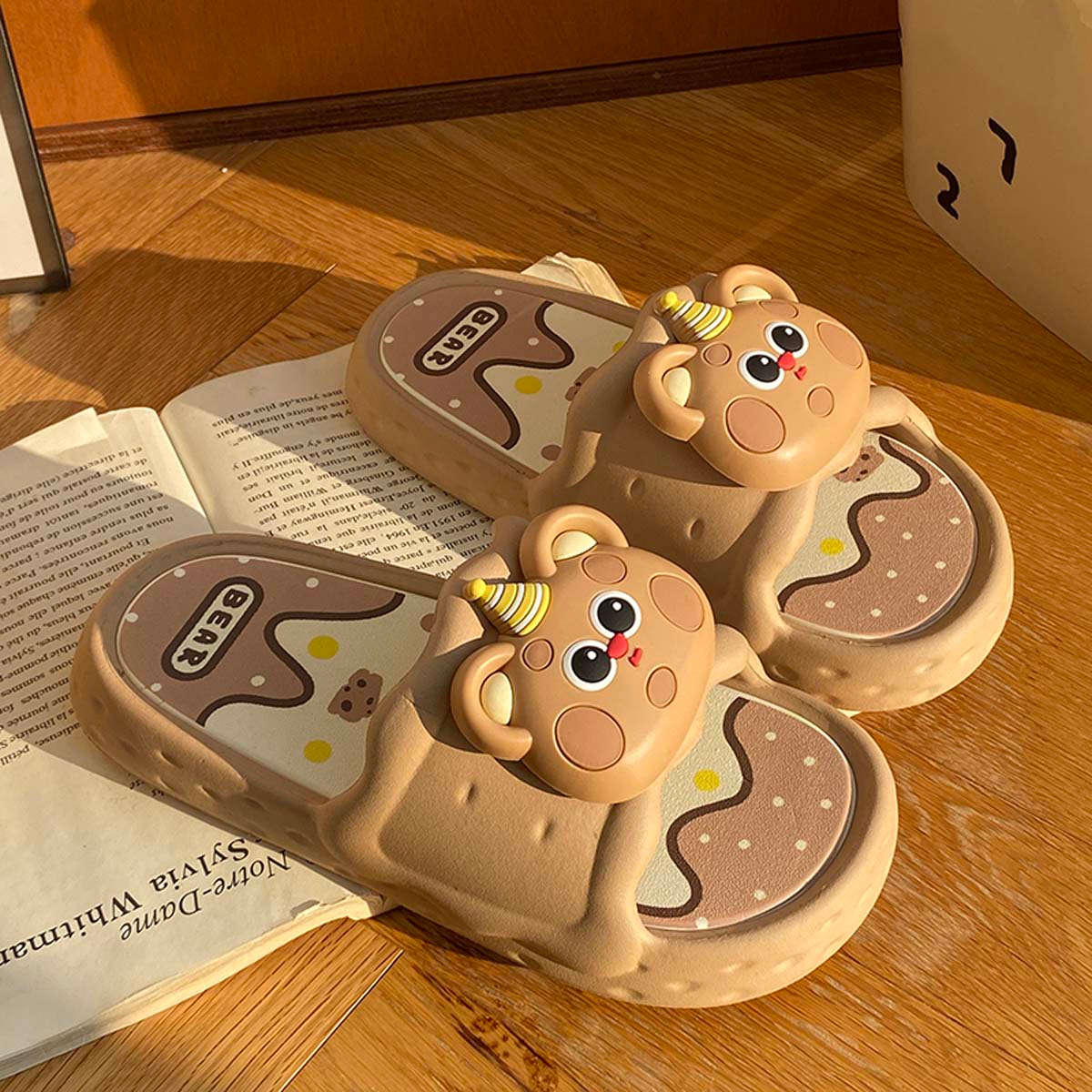 Sandals Color Brown Size Uk 2.5 3
