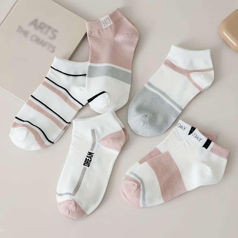 Women S Socks Color Random Color5 Pairs Size Onesize