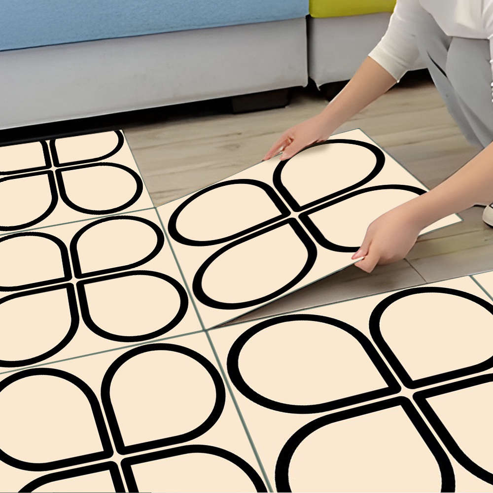 Self Adhesive Floor Stickers 30.030.0Cm 5Pcs