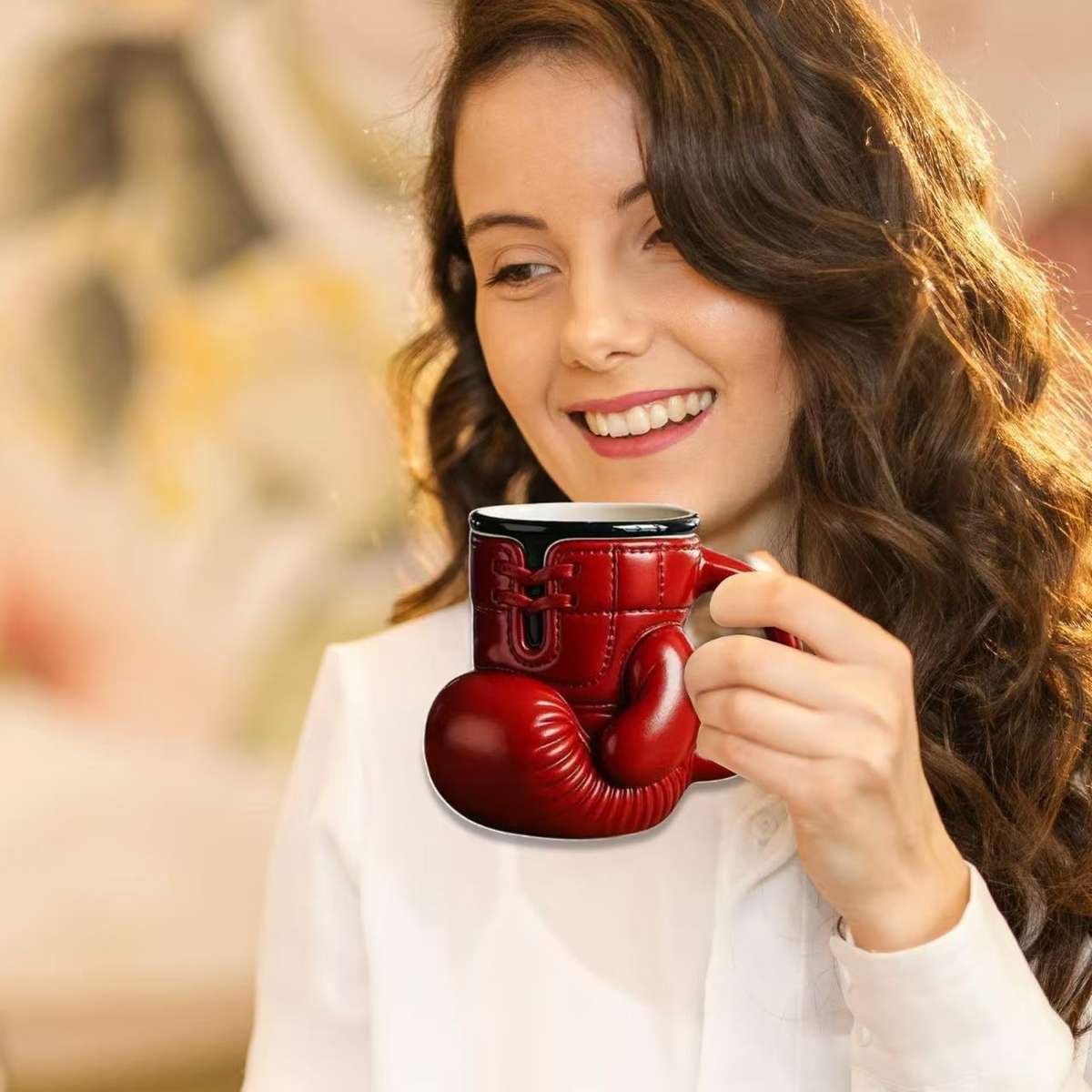 Water Cup Color White Boxing Cup