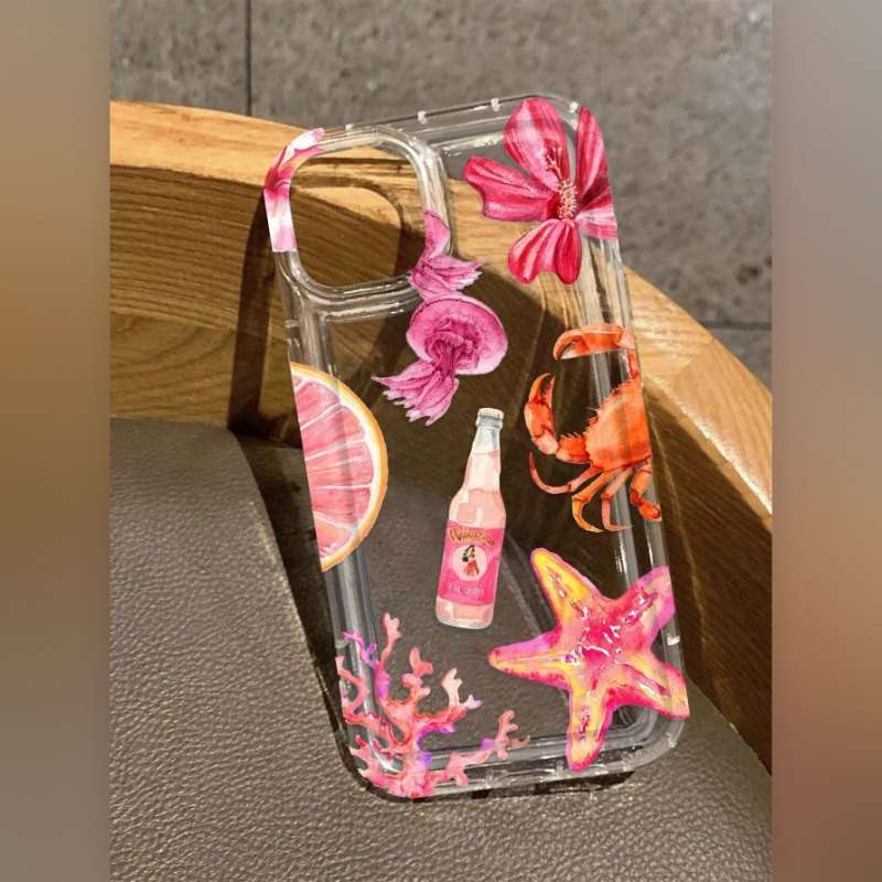 Transparent For iPhone Phone Case