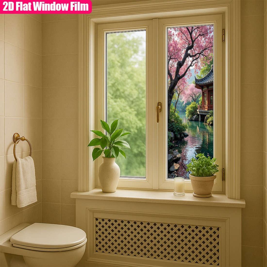 Window Stickers Size 45X100Cm17.7X39.3Inch
