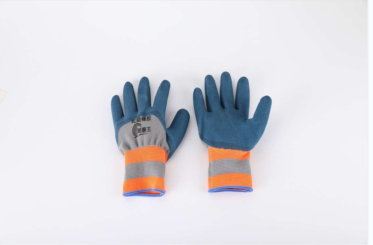 Work Gloves Color Blue Quantity3Pcs