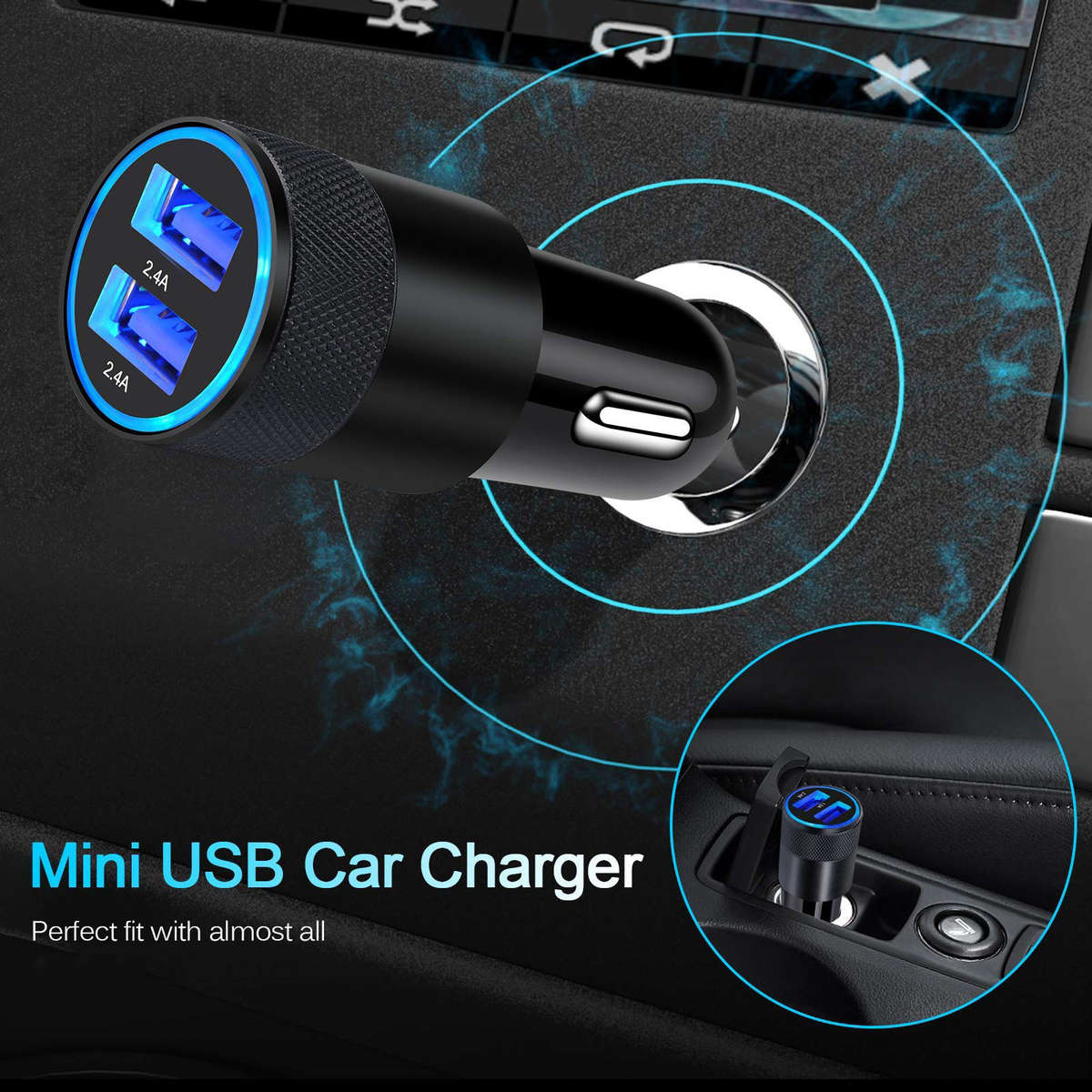 Charger Items 1Pc White