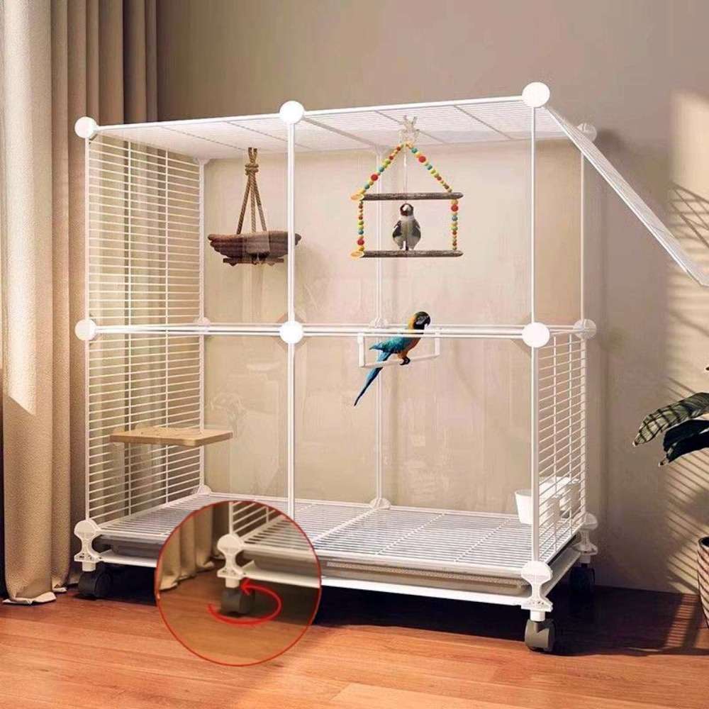 Birdcage Model 2 Layers Of Transparent