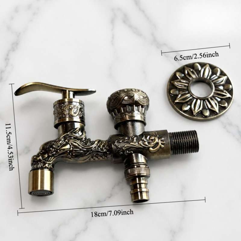Faucet Dragon Embossed