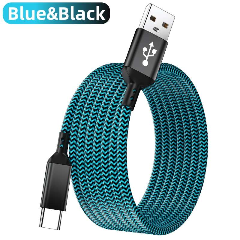 Charging Cable Color Blueblack Size100Cm 3.3Ft 39Inch