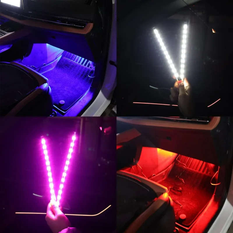 Car Lights Color Red Light Usb Quantity 2Pcs