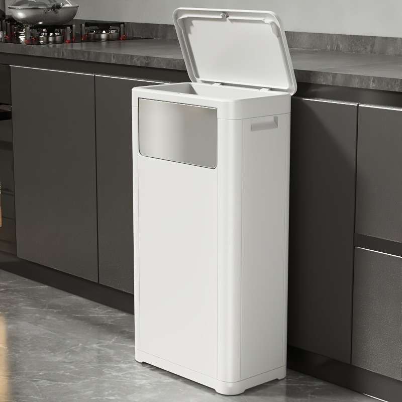 Garbage Can Color White Model6.6 Gallons 25L