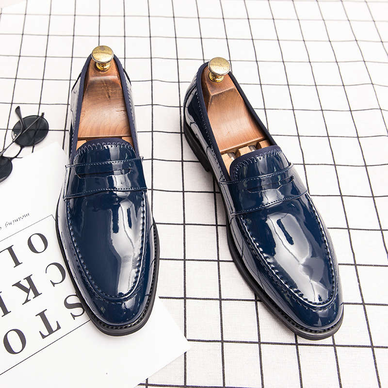 Mens Leather Shoes Color Black Sizeuk 7