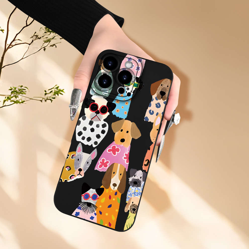 Black For iPhone Phone Case
