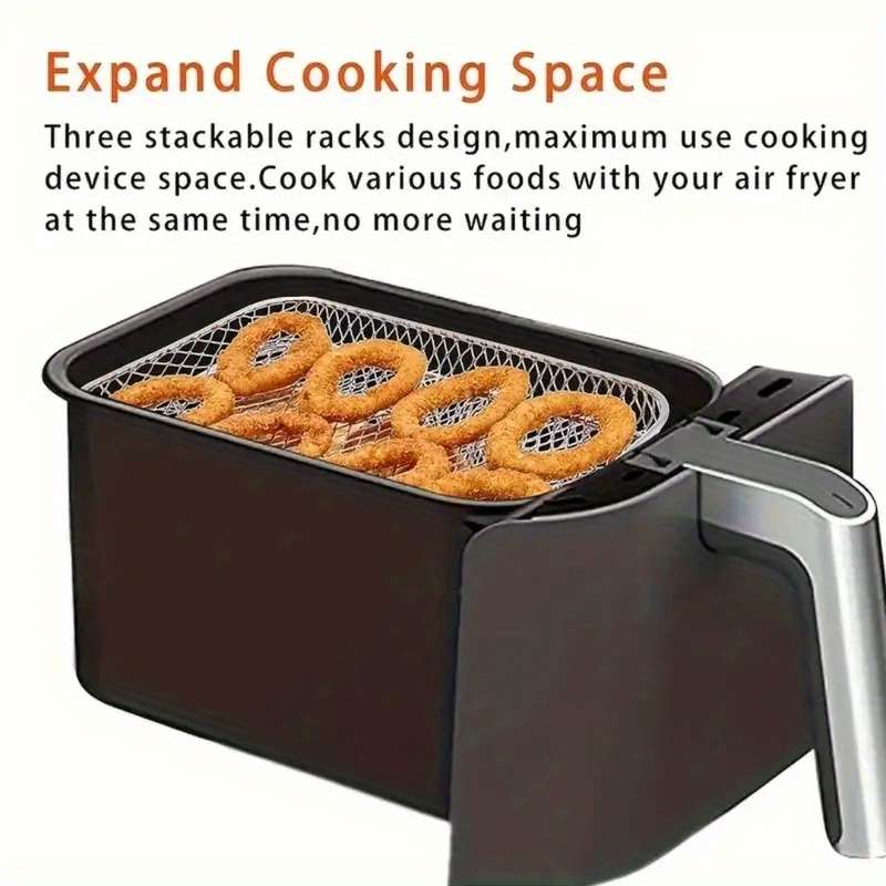 Grilling Net Items Rectangle 3Pcs