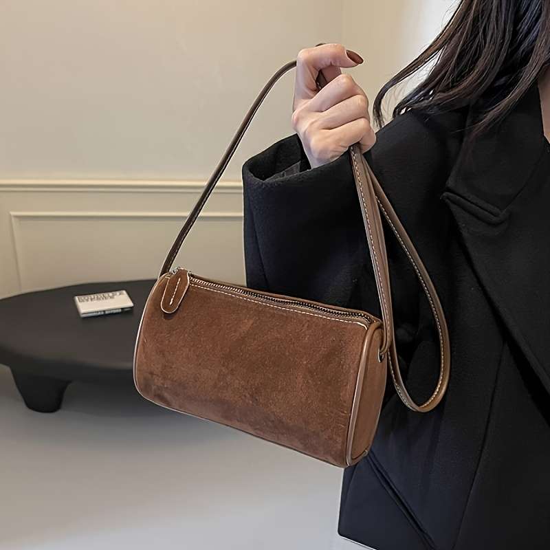 Women S Handbags Matte Brown