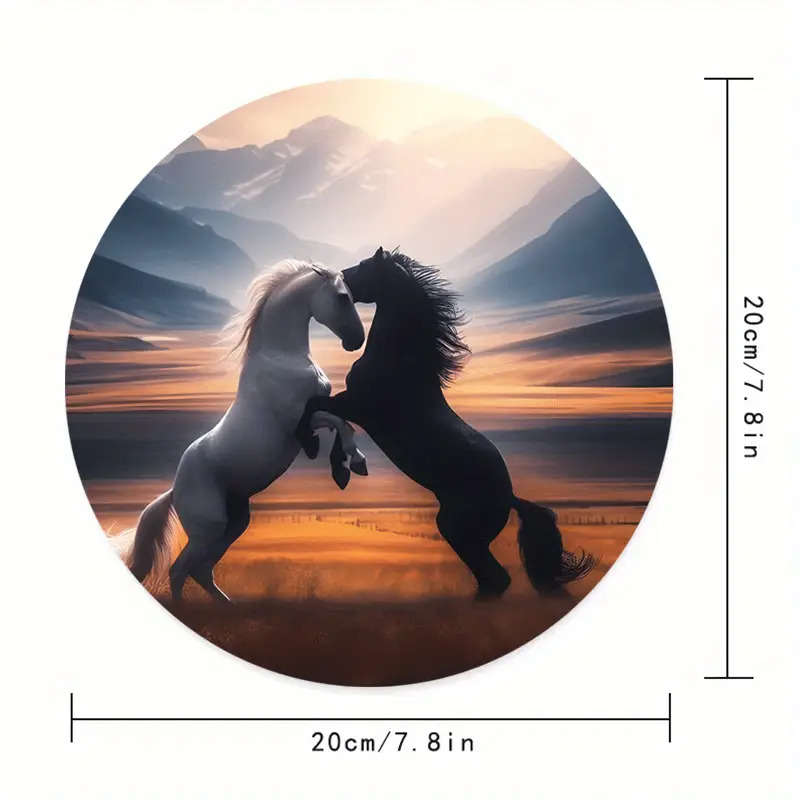 Mouse Pad Size 7.8*7.8 Inches  20*20 Cm