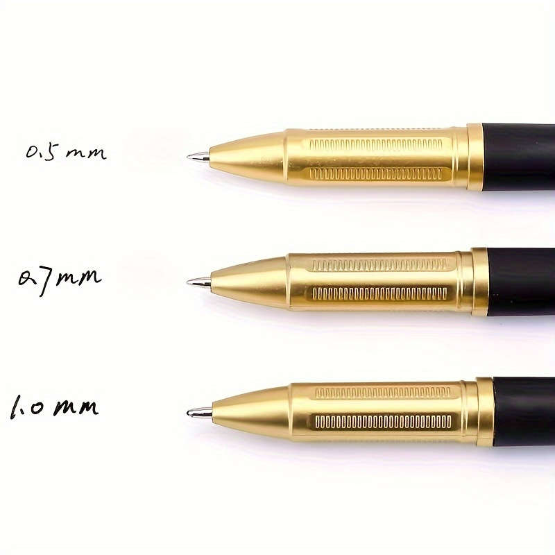 Pen color 07mm size5pcs Black