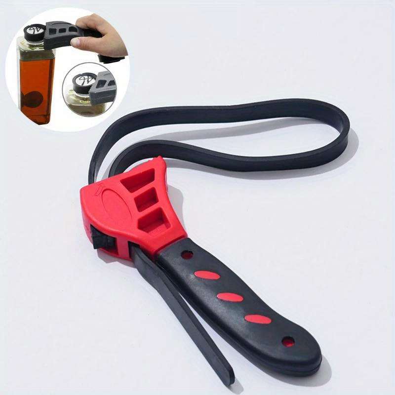 6 Inch Adjustable Strap Wrench Oil Filter Tool
