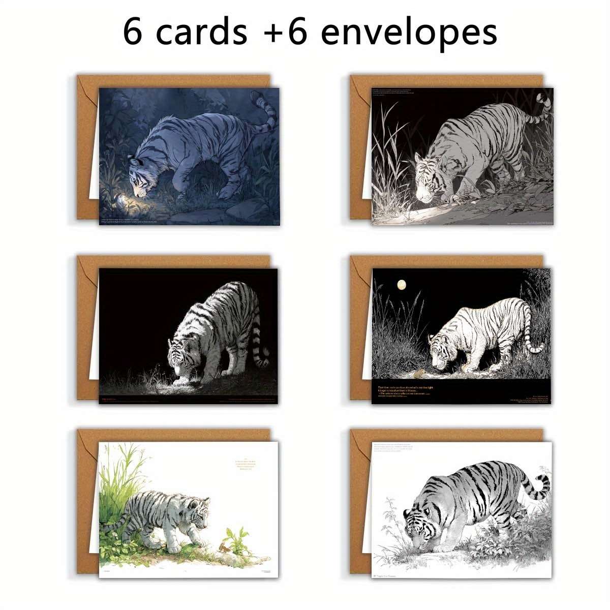Greeting Cards Quantity 6Pcs